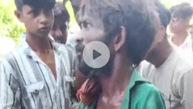 शाहाबाद: रामपुर: रहटगंज गांव के लोगों ने एक व्यक्ति को चोर समझकर पीटकर पुलिस के हवाले किया, पुलिस ने थाने लेकर पहुंचकर पूछताछ शुरू की