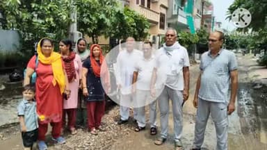 भिवानी: भिवानी सेक्टर 23 में सड़कों की दुर्दशा, मूलभूत सुविधाओं के अभाव में लोगों का प्रदर्शन
