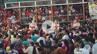 बर्नीगाड़: कफनौल गांव में सावन की जातर मेले में ध्याणियों ने बौखनाग, रुद्रेश्वर महाराज और धयेश्वर देवता को सोने के छत्र भेंट किए