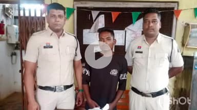 दुर्ग: गांजा बेचने के फिराक में घूम रहे आरोपी को पुलिस ने जेवरा से शनिवार सुबह किया गिरफ्तार