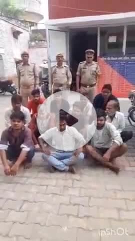 फिरोज़ाबाद: थाना दक्षिण क्षेत्र में अलग-अलग झगड़ों से मचा बवाल, 11 आरोपियों को किया गया गिरफ्तार