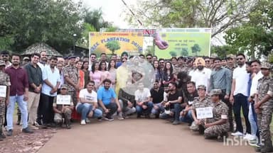 जगदलपुर: रोटरी क्लब ऑफ जगदलपुर एवं CRPF 241वीं बटालियन के संयुक्त तत्वावधान में 450 पौधों का रोपण किया गया