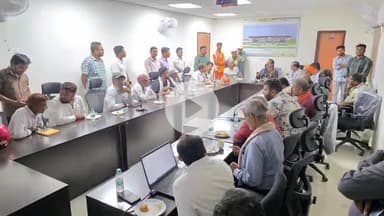 दरभंगा: सांसद ने 9 अरब 12 करोड़ की लागत से बन रहे एयरपोर्ट के नए टर्मिनल परियोजना का किया निरीक्षण