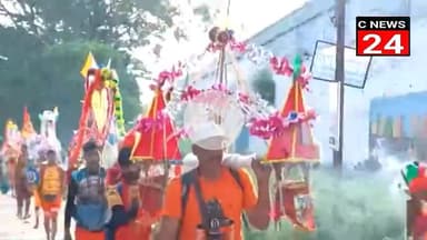 उत्तर प्रदेश मिर्जापुर से हैरान कर देने वाला मामला कावड़िया ने सीआरपीएफ के जवान को पीटा