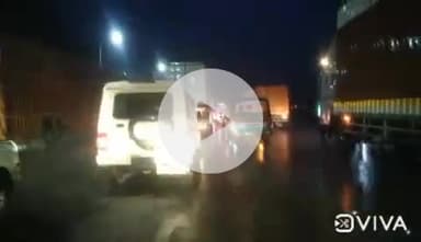 चांडिल: एनएच 33 पाटा टोल प्लाजा के पास वाहनों का लगा जाम