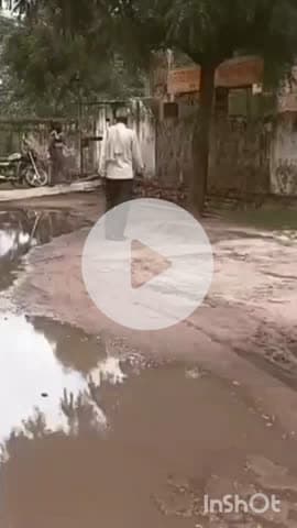 भरतपुर: भरतपुर के हंतरा पीएचसी के हालात खराब, हॉस्पिटल के चारों तरफ भरा बारिश का पानी #jamsamasya