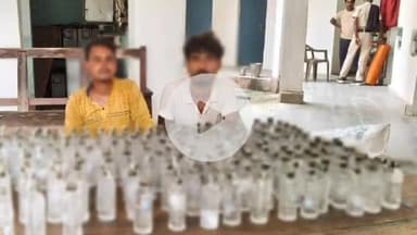 परसौनी: परसौनी पुलिस की बड़ी कार्रवाई, शराब के साथ दो बाइक सवार तस्कर गिरफ्तार