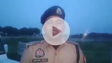 गौ तस्कर के साथ पुलिस की मुठभेड़, गिरफ्तार