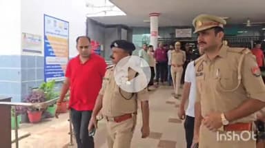 उरई: उरई के मेडिकल कॉलेज में घायल महिला से मिलने पहुंचे पुलिस अधीक्षक, आरोपियों को जल्द गिरफ्तार करने की कही बात