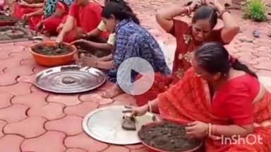 उज्जैन शहर: गऊ घाट स्थित भगवान जगदीश मंदिर में असंख्य शिवलिंग का निर्माण, पिछले 6 वर्षों से महिलाओं द्वारा आयोजन जारी