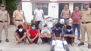 देहरादून: बसंत विहार थाना पुलिस ने हरबंसवाला टी स्टेट के पास से 5 शातिर वाहन चोरों को गिरफ्तार कर कोर्ट में पेश किया, भेजा जेल