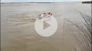 करनैलगंज: बीते 24 घंटे में घाघरा नदी का जलस्तर 9 सेंटीमीटर बढ़ा