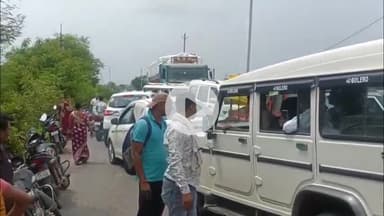 सतना: भाद मोड़ के पास दो बाइकों की भिड़ंत में 4 घायल, ज़िला अस्पताल में भर्ती