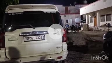 बरेली: कोतवाली थाना प्रभारी अमित कुमार पांडे ने ब्लैक फिल्म लगी 2 कारों को किया ज़ब्त