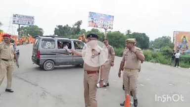 बरेली: कांवड़ यात्रा के चलते रामगंगा चौबारी पर यातायात व्यवस्था संभालने पहुंचे एसपी ट्रैफिक