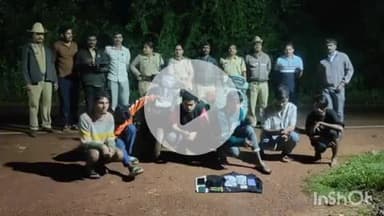 ಶಿರಸಿ: ಅರಣ್ಯ ನೌಕರರ ಭವನದ ಸಮೀಪ ಗಾಂಜಾ ಮಾರಾಟ ಮಾಡುತ್ತಿದ್ದ 6 ಆರೋಪಿಗಳ ಬಂಧನ