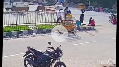 राजसमंद: राजसमंद के केलवा फोर लाइन पर पशुओं का आतंक, आपस में लड़ते हुए तेज स्पीड से टकराए