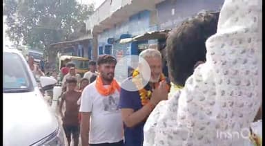 संपतचक: जन आशीर्वाद यात्रा में जन सुराज के प्रदेश व ज़िला स्तरीय पदाधिकारियों ने उसफा में सभा को संबोधित किया