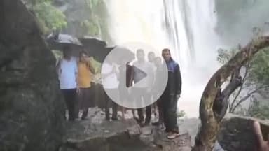 मारवाड़ जंक्शन: मारवाड़ जंक्शन के विधायक एवं उपखंड अधिकारी ने भीलवेरी झरना और लबालब हुए बांधों का किया निरीक्षण