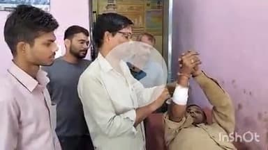 औरैया: फफूंद कस्बा के दिबियापुर रोड पर तेज रफ्तार बाइक ने साइकिल सवार को मारी टक्कर, घायल हुआ