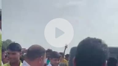 निवाई: NH-52 टोंक रोड भरथल तिराहे पर कोटा-बारां जाते समय नरेश मीणा व राजेन्द्र गुढ़ा का कार्यकर्ताओं ने किया स्वागत