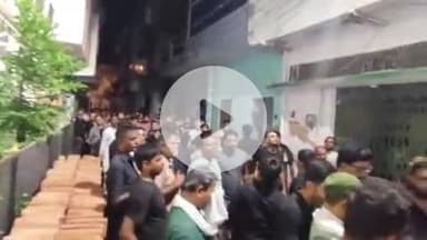 सुल्तानपुर: खैराबाद में इमाम-ज़ैनुल आबेदीन की शहादत के मौके पर निकाला गया जुलूस