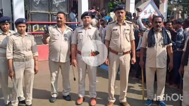 सुपौल: सावन के दूसरे सोमवार पर सुपौल जिले के मंदिरों में सुरक्षा के लिए पुलिस बल तैनात