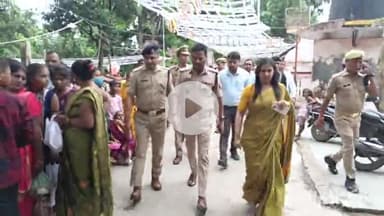 बरेली: सावन के दूसरे सोमवार को बरेली के अलखनाथ मंदिर का कमिश्नर और डीआईजी ने किया निरीक्षण