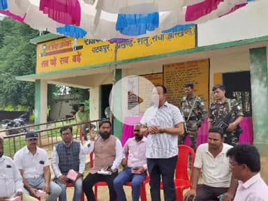 रातू: चटकपुर में हटिया विधायक नवीन जयसवाल द्वारा विभिन्न कार्यों का शिलान्यास किया गया