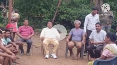 खूंटी: गैगै गांव में विधायक रामसूर्या मुंडा ने किया दौरा