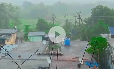 రేగోడు: ఆందోల్ నియోజకవర్గ వ్యాప్తంగా కురుస్తున్న కుండ పోత వర్షం