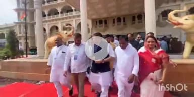 गंधवानी: मांडू में कांग्रेस का नव संकल्प शिविर शुरू, विधायक उमंग सिंघार बोले- जनता के लिए लड़ेगी पार्टी