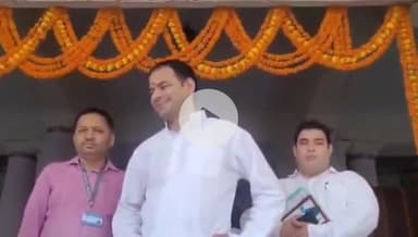 पटना ग्रामीण: सदन की कार्यवाही स्थगित होने के बाद विधानसभा पहुंचे तेज प्रताप यादव, मीडिया से की बात