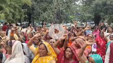 दुर्ग: धमधा ब्लॉक के ठेंगभाटा गांव में शराब दुकान खोलने के विरोध में महिलाओं ने दुर्ग कलेक्ट्रेट में किया प्रदर्शन #jansamasya