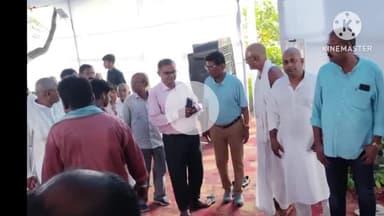 पटेढ़ी बेलसर: साइन गांव में श्रद्धा कार्यक्रम में पूर्व शिक्षा मंत्री वृषिण पटेल के पुत्र आशीष पटेल शामिल हुए