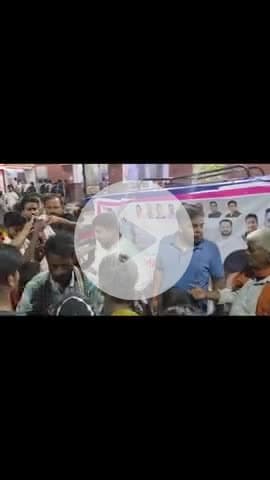 अखिल भारतीय कांग्रेस अध्यक्ष आदरणीय मल्लिकार्जुन खड़गे जी के जन्मदिवस के अवसर पर भोजन वितरण कार्यक्रम। IYC Buxar - NSUI