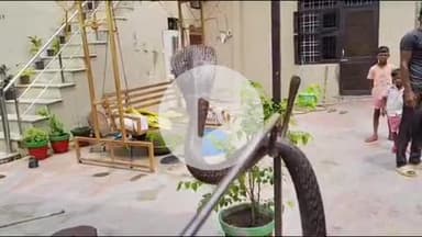 लाडपुरा: जगपुरा के शांति नगर कॉलोनी में घर में घुसा 5 फीट लंबा कोबरा, परिवार में दहशत, स्नेक कैचर ने किया रेस्क्यू