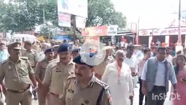 बागपत: डीआईजी कलानिधि नैथानी और कमिश्नर भानु भास्कर ने पुरा महादेव मंदिर पर मेले का जायजा लिया, दिए आवश्यक निर्देश