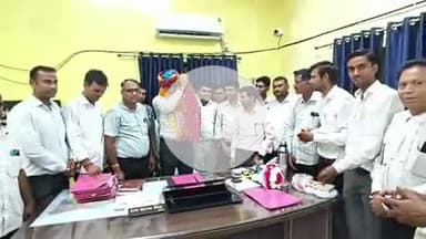 निवाई: झिलाय रोड स्थित SDM कार्यालय पर नवनियुक्त SDM रामकरण सिंह ने ग्रहण किया पदभार