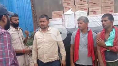 बक्सर: बक्सर में शराब से भरी ट्रक पकड़ी गई, 423 ली. शराब के साथ मऊ के 3 तस्कर गिरफ्तार