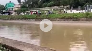 सुंदर नगर: पांव फिसलने से बीबीएमबी नहर में गिरा व्यक्ति, स्थानीय लोगों ने बचाई जान; वीडियो सोशल मीडिया पर वायरल