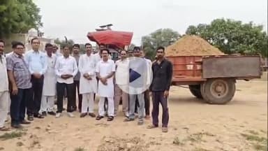 तारानगर: राउमावि साहवा में मिट्टी भराव कार्य का शुभारंभ, बच्चों को विद्यालय जाने में हो रही थी परेशानी, जल भराव से मिलेगी निजात