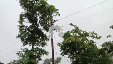 शाहूवाडी: धोपेश्वर फाटा येथे मीन लाईनवर काम करताना  विजेचा धक्का लागल्याने 22 वर्षीय तरुण सहाय्यक वायरमेनचा दुर्दैवी मृत्यू