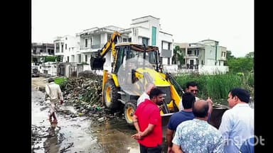 राजसमंद: नगर परिषद ने तालेड़ी नदी की सफाई का कार्य प्रारंभ किया