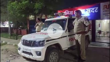 चूरू: सदर थाना के सामने पुलिस ने की नाकाबंदी, 12 वाहनों के काटे चालान