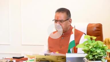 देहरादून: सैनिक कल्याण मंत्री गणेश जोशी से कैंप कार्यालय में ब्रिगेडियर राम सिंह थापा ने की मुलाकात, कई मुद्दों पर हुई चर्चा