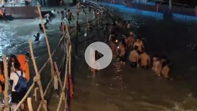 धनौरा: गजरौला बृजघाट व तिगरी गंगा धाम से जल लेने के लिए शिव भक्तों का उमड़ा सैलाब