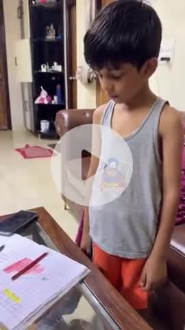 mata shri ne diya home work na karne ki aisi saja #student #homework @study