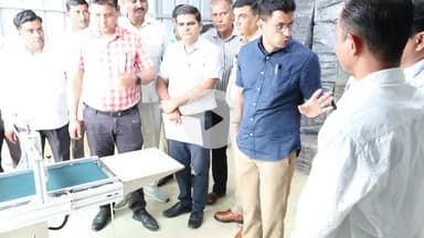 रामपुर: बुधवार को जिला अधिकारी जोगेन्द्र सिंह ने हाईटेक नर्सरी का निरीक्षण किया, किसानों को मिलेगी उच्च गुणवत्ता की पौध