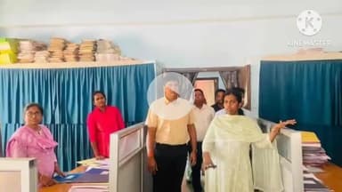 मुरहू: उपायुक्त आर. रॉनिटा ने मुरहू प्रखंड का दौरा किया